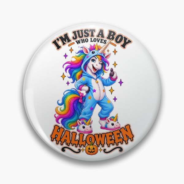 Item preview, ⭐ CRYPT OR TREAT COLLECTION - UNICORN IN UNICORN COSTUME - HOODED UNICORN ONESIES - BOY designed and sold by WheelieGdArt.