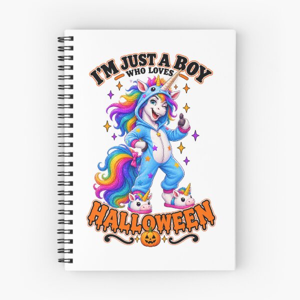 Item preview, ⭐ CRYPT OR TREAT COLLECTION - UNICORN IN UNICORN COSTUME - HOODED UNICORN ONESIES - BOY designed and sold by WheelieGdArt.