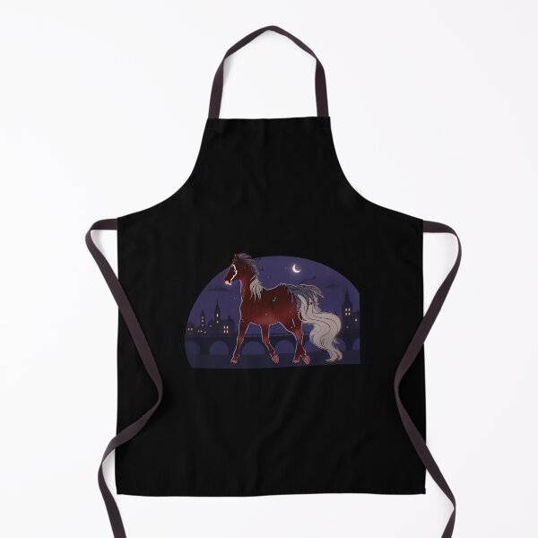 Item preview, Mystical Horse Night Scene designed and sold by Catsi-Nook-Art.
