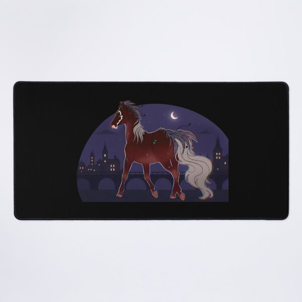 Item preview, Mystical Horse Night Scene designed and sold by Catsi-Nook-Art.