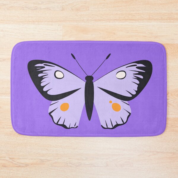 Item preview, Butterfly Bold Outline Flat Design Lilac v2 designed and sold by daila70.