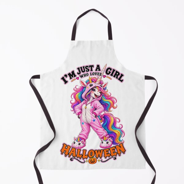 Item preview, ⭐ CRYPT OR TREAT COLLECTION - UNICORN IN UNICORN COSTUME - HOODED UNICORN ONESIES - GIRL designed and sold by WheelieGdArt.