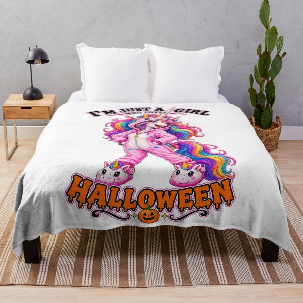 Item preview, ⭐ CRYPT OR TREAT COLLECTION - UNICORN IN UNICORN COSTUME - HOODED UNICORN ONESIES - GIRL designed and sold by WheelieGdArt.