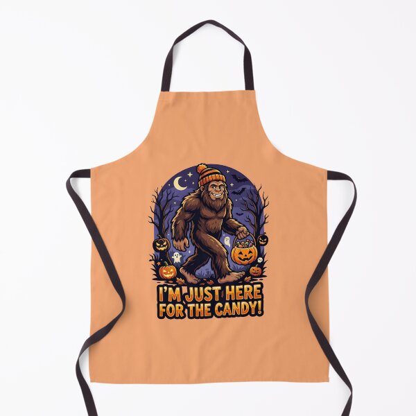 Item preview, I'm just here for the candy! Spooky Bigfoot designed and sold by ParadoxParadox.