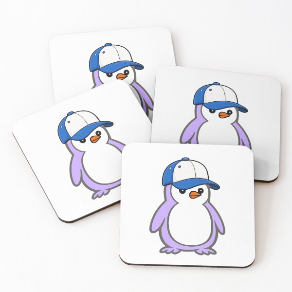 Item preview, Pippo Penguin with Baseball Cap - Cute Minimalist Character designed and sold by Pippo-Penguin.
