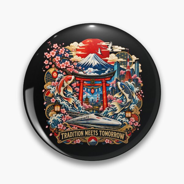 Item preview, Culture Japanese Tradition Meets Tomorrow Tokyo Japan designed and sold by Uglyandcute.
