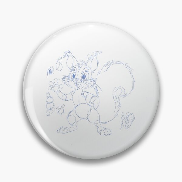 Item preview, Imperfect by Design, Squirrel Sketch Study designed and sold by SecretSquirrellDesigns.
