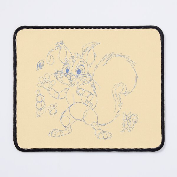 Item preview, Imperfect by Design, Squirrel Sketch Study designed and sold by SecretSquirrellDesigns.