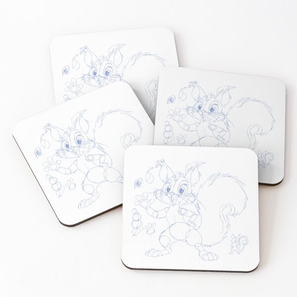 Item preview, Imperfect by Design, Squirrel Sketch Study designed and sold by SecretSquirrellDesigns.