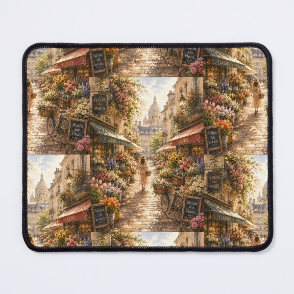 Item preview, The Flower Market Morning designed and sold by WildSkyMuse.