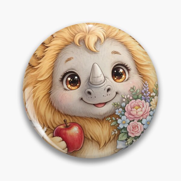 Item preview, The Little Lion Rhino Goes to School designed and sold by TreatLLC.