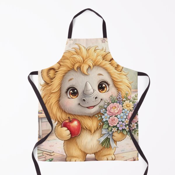 Item preview, The Little Lion Rhino Goes to School designed and sold by TreatLLC.