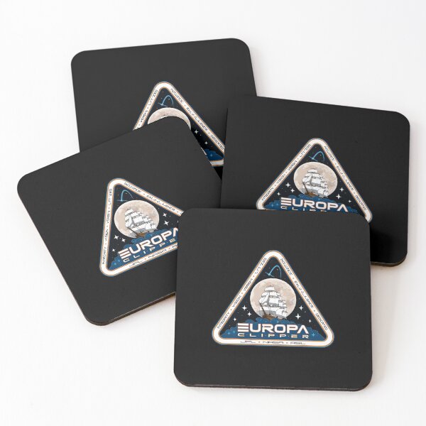 Item preview, Europas Clipper Mission Sailing Ship Space Patch  designed and sold by LittleEclipse.