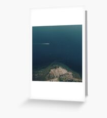 blue Greeting Card