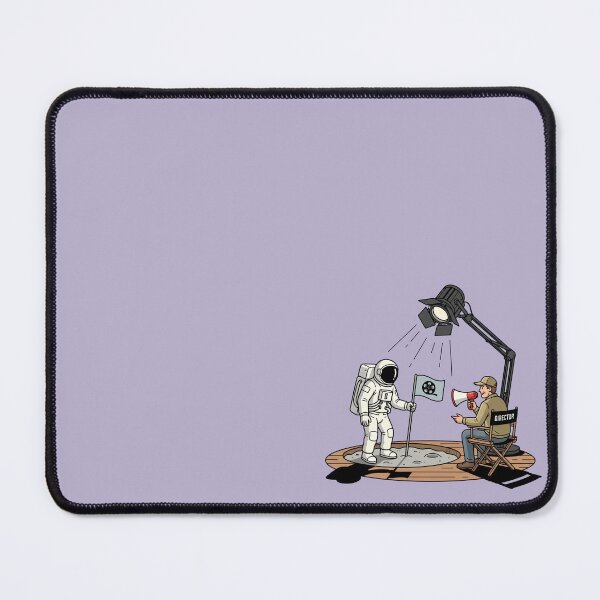 Item preview, Fake Moon Landing Film Director Movie Set Conspiracy Space Humor Pop Art designed and sold by Rare By Hero.