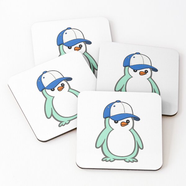 Item preview, Pippo Penguin with Baseball Cap - Cute Minimalist Character designed and sold by Pippo-Penguin.