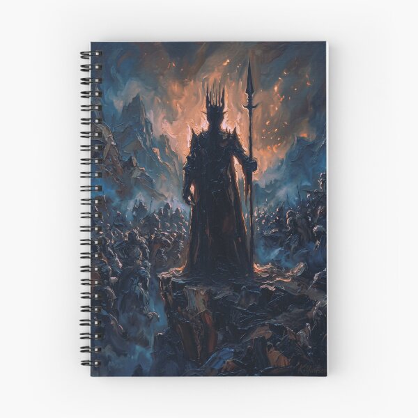 Item preview, Dark Armored Lord in the Volcanic Wasteland designed and sold by KeremYurtseven.