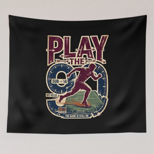 Item preview, Play the 90 Football Shirt, Soccer Player T-Shirt, Football Matchday Gift, Soccer Lover Apparel, Ninety Minutes, Football Player Gift, Pitch Life, Soccer Culture designed and sold by Typologystudios.