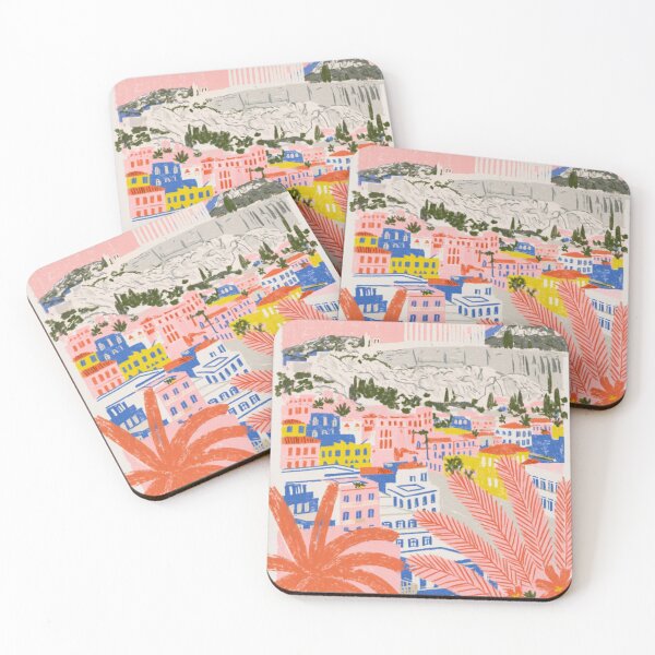 Item preview, Tropical Athens in Technicolor designed and sold by Print Fiction.