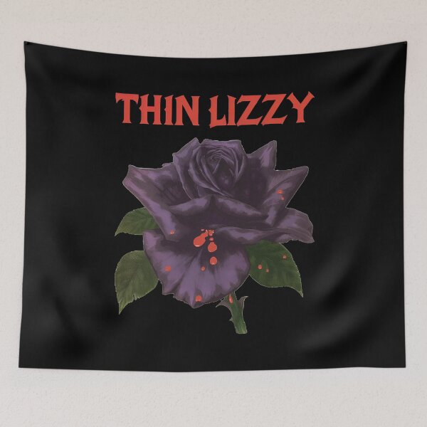 Item preview, Thins Lizzys Dark Rose Blood Roavck Band designed and sold by NoanVasseur.
