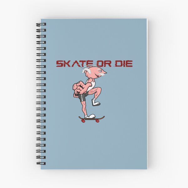 Item preview, Skate or Die Old Guy Skateboarding Funny Look Old Guys Rule Design designed and sold by barefootmk.