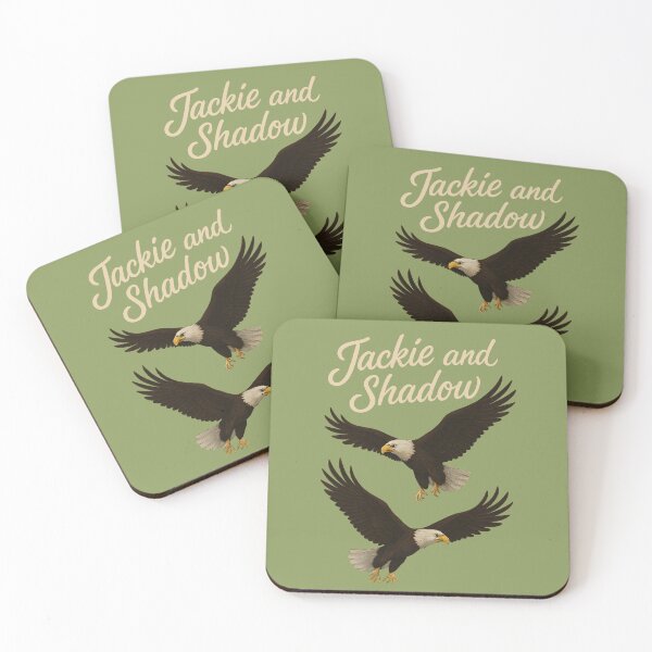 Item preview, Jackie And Shadow Bald Eagle Tribute Gift for Nature & Wildlife Lovers designed and sold by SkymarArt.