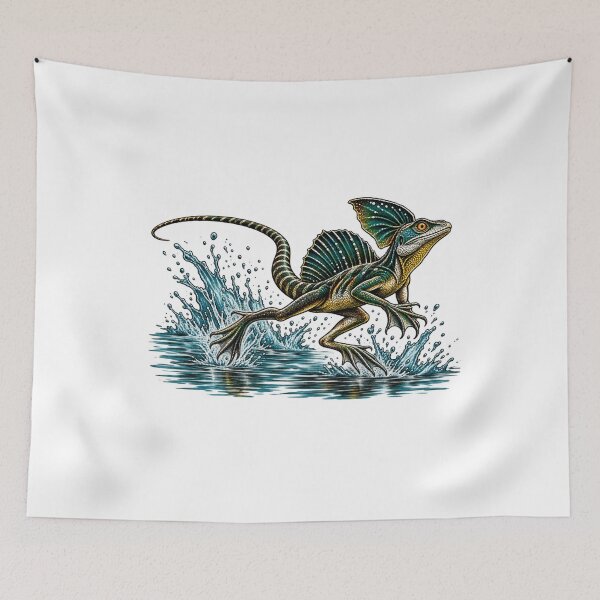 Item preview, jesus lizard running on water. Jesus lizard . designed and sold by Obinne.