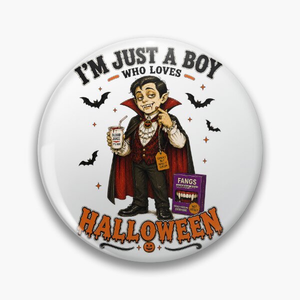 Item preview, ⭐ CRYPT OR TREAT COLLECTION - VAMPIRE IN TACKY VAMPIRE COSTUME - BOY designed and sold by WheelieGdArt.