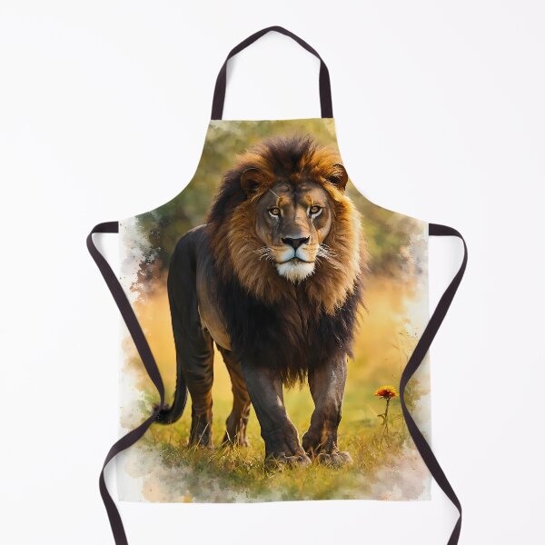 Item preview, Majestic Lion in the Wilderness designed and sold by cuprum.