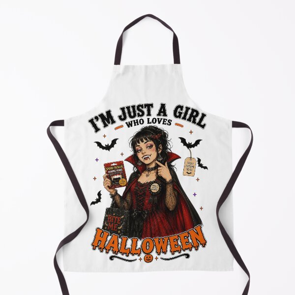 Item preview, ⭐ CRYPT OR TREAT COLLECTION - VAMPIRE IN TACKY VAMPIRE COSTUME - GIRL designed and sold by WheelieGdArt.