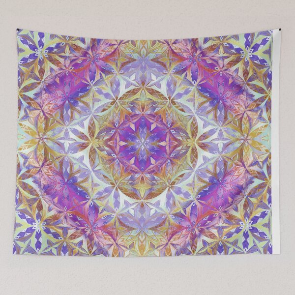 Item preview, Flower of Life Pattern 6 designed and sold by Cveti Dinkova.