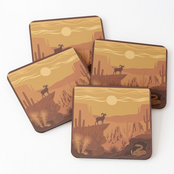 Item preview, Western Desert Wildlife designed and sold by Catzura.