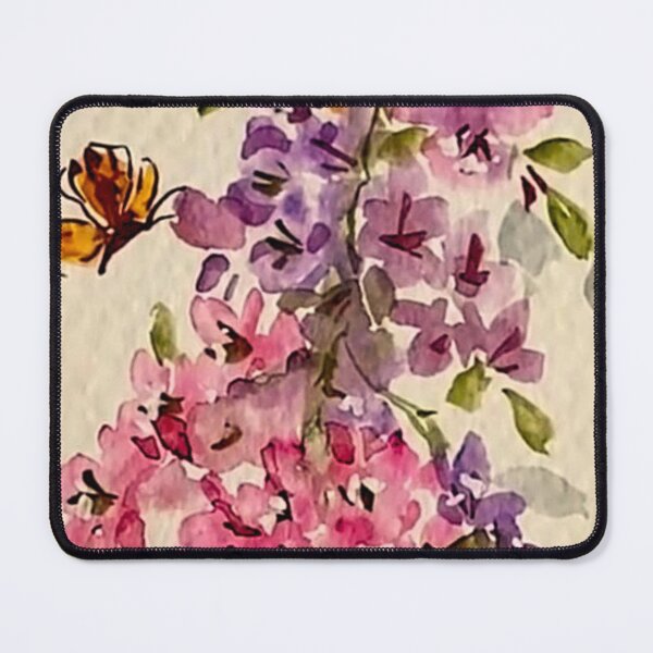Item preview, Vintage Watercolor Bloom & Butterfly designed and sold by Vintage-Lady65.