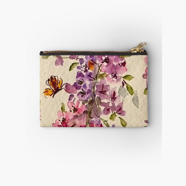 Artikelvorschau, Vintage-Aquarellblüte und Schmetterling entworfen und verkauft von Vintage-Lady65.