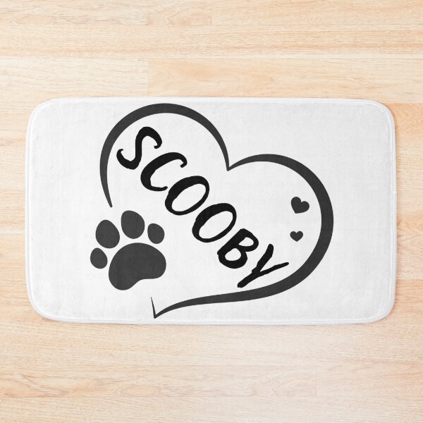 Item preview, Scobby cat in a heart with a paw, great gift for dog or cat owners  designed and sold by OCS1337.