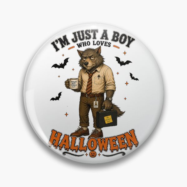Item preview, ⭐ CRYPT OR TREAT COLLECTION - WEREWOLF IN HUMAN COSTUME - BOY designed and sold by WheelieGdArt.