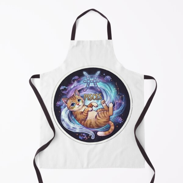 Item preview, Pisces Cute Orange Cat Zodiac Astrology Cosmic designed and sold by PetalsPaws.