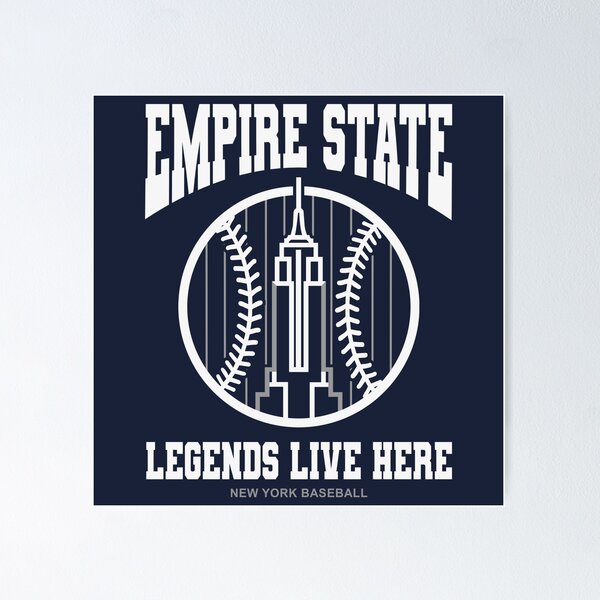 Item preview, New York Baseball Empire State Legends Live Here designed and sold by MASMUS27.