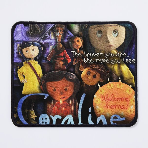 Item preview, coraline movie poster concept designed and sold by dandelionzone.