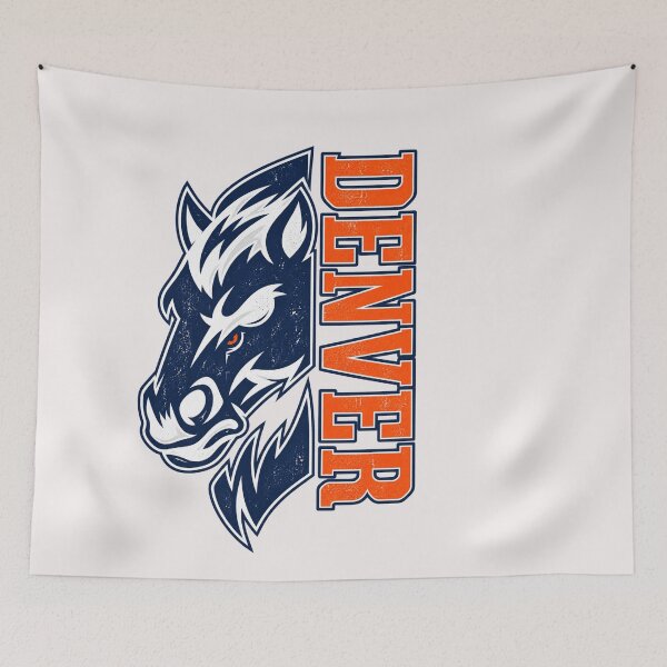 Item preview, Denver Football designed and sold by FaunaCanvas.