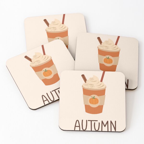 Item preview, Cozy Autumn Pumpkin Spice Latte designed and sold by BetweenForms.