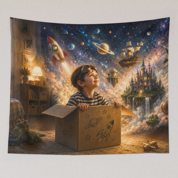 Item preview, A Cardboard Box Was Never Just a Box designed and sold by Edenglow Prints & Peculiars.
