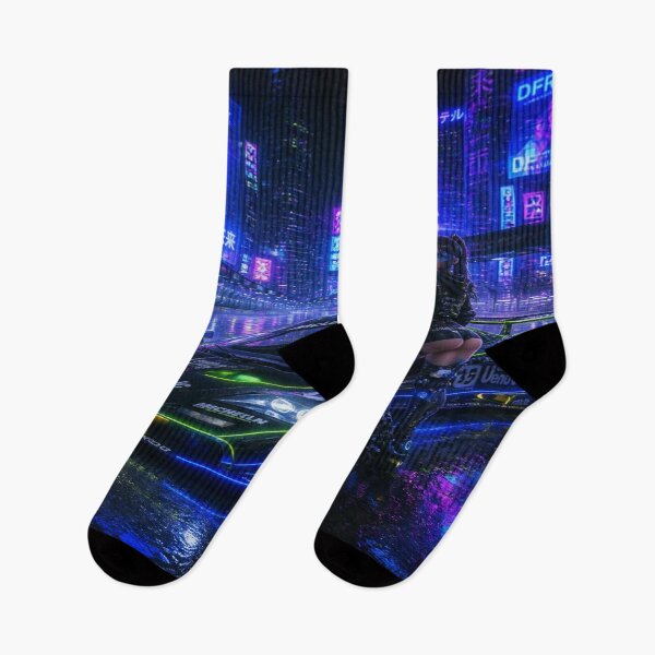 Item preview, Cyberpunk - Future Racing Art designed and sold by JMAVILA ART.