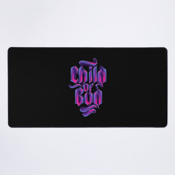 Item preview, Neon Chrome Faith Typography designed and sold by MarCinu Art.