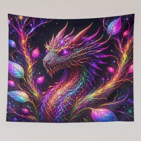 Item preview, Vibrant Fantasy Dragon designed and sold by cuprum.