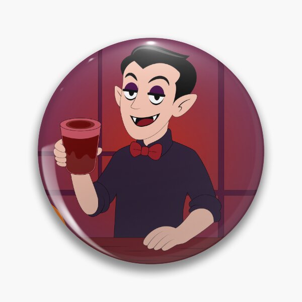 Item preview, Cute Vampire Bartender Halloween Party Illustration designed and sold by ArtNova17.