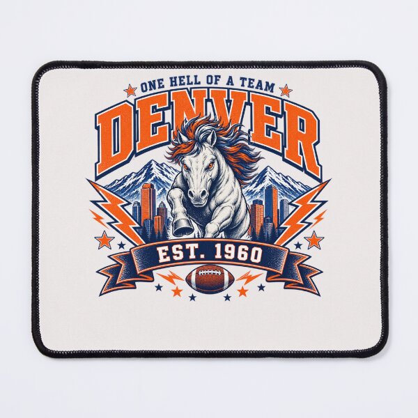Item preview, Denver Football designed and sold by FaunaCanvas.