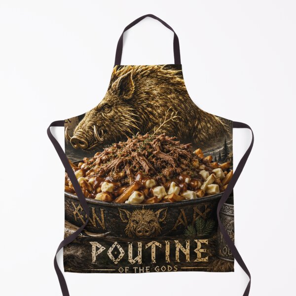 Item preview, Norse x Québec : poutine with puld boar on top designed and sold by Jonrir-Seidr.