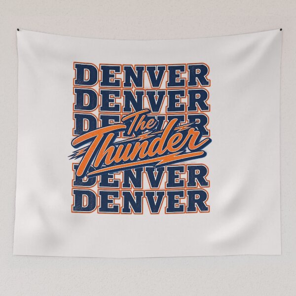 Item preview, Denver Football designed and sold by FaunaCanvas.