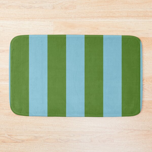 Item preview, Cabana stripe pattern in blue and green color designed and sold by RishabhArts1.